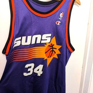 Champion Phoenix Suns jersey vintage Barkley L 44